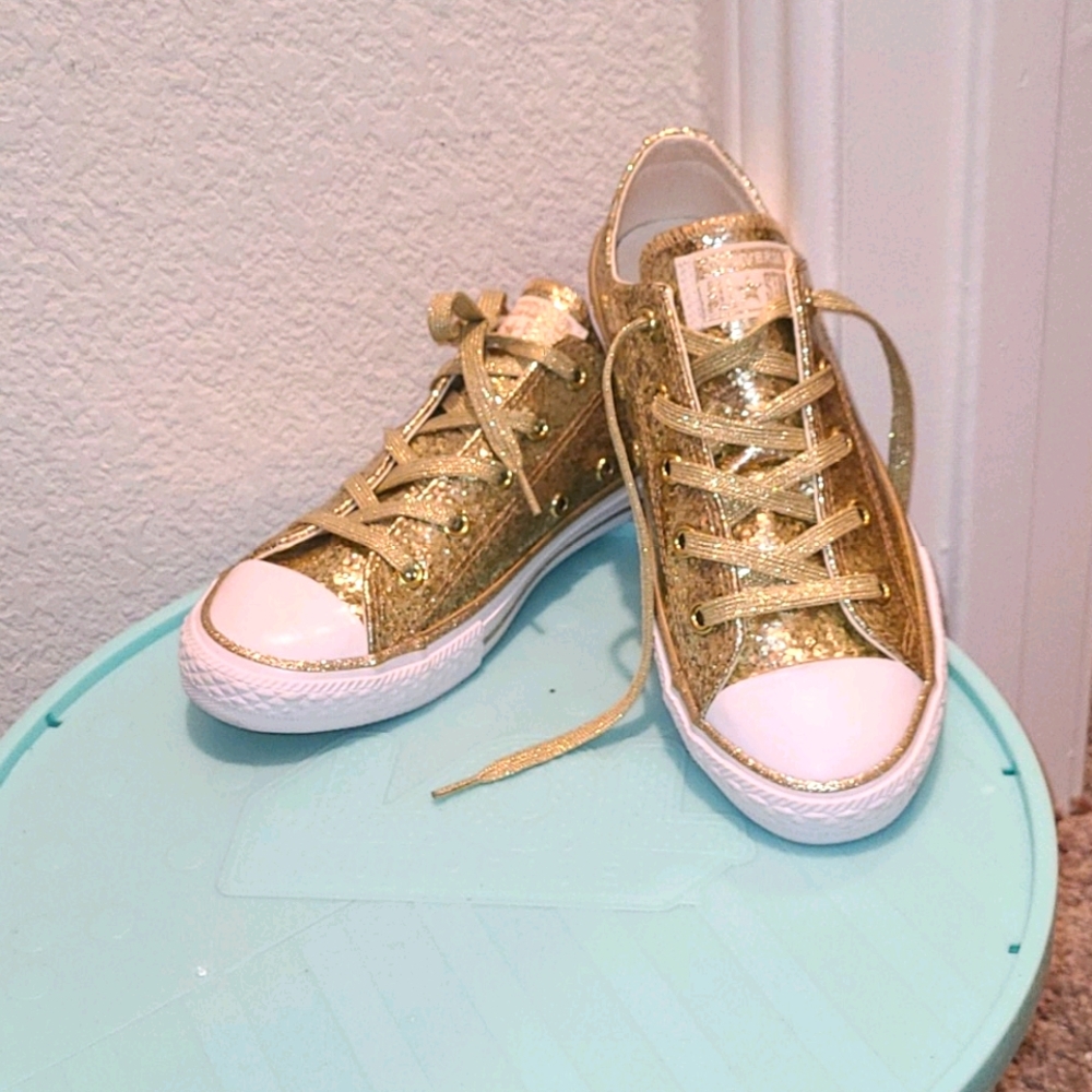 Converse ALL STAR GLITTER GOLD